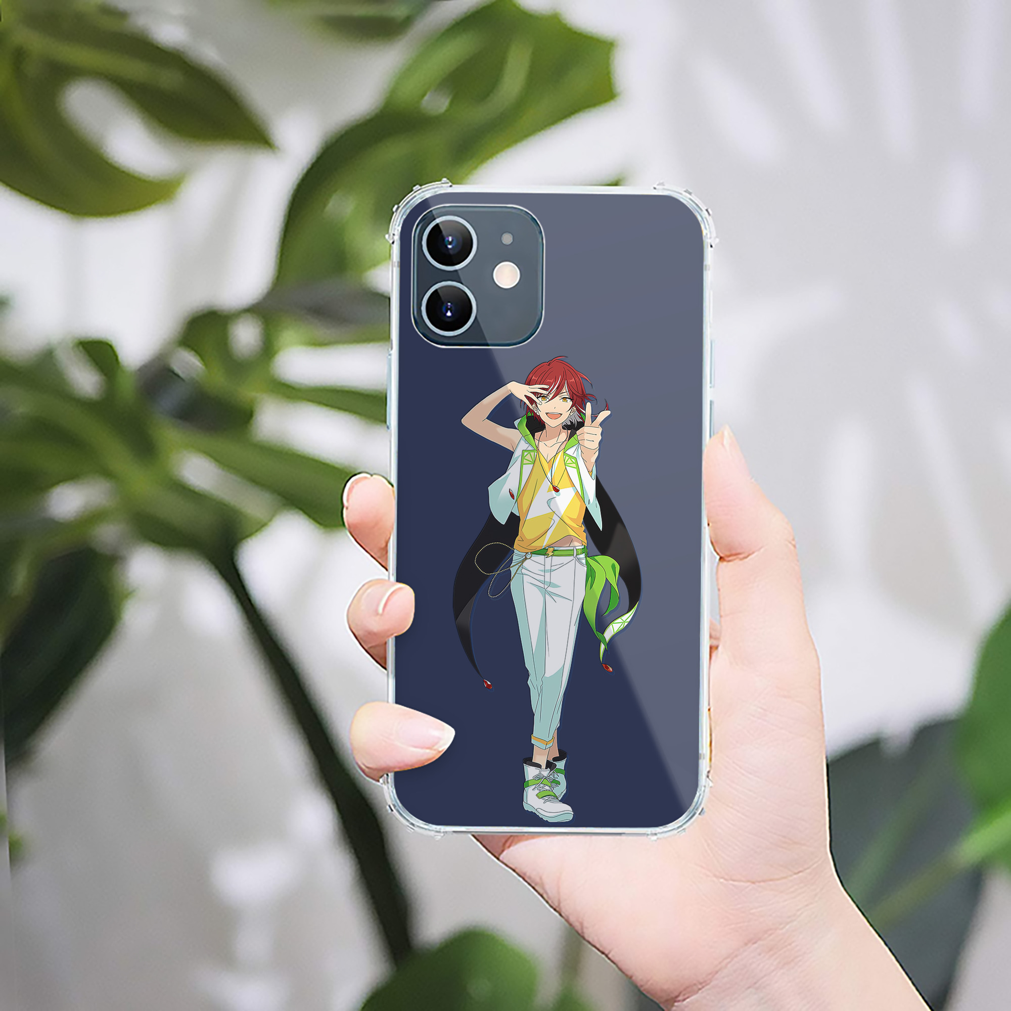（画像用） あんさんぶるスターズ! Ensemble Stars 【iPhone 12シリーズ対応】透明スマホケース（クリアソフトケース）